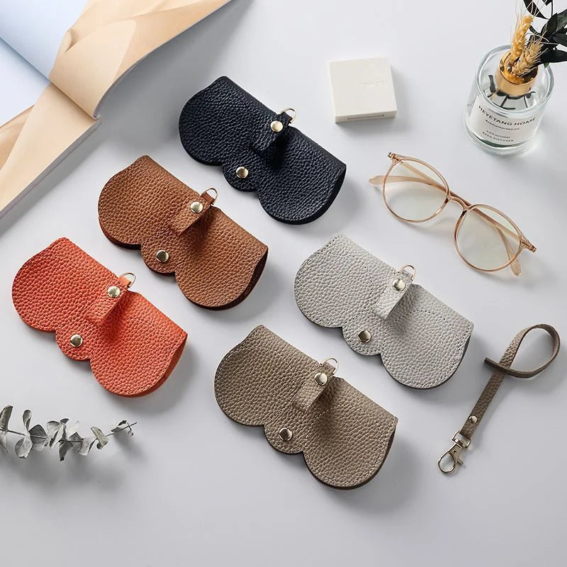 ✨HOT SALE- 49% OFF✨Soft Leather Sunglasses Bag👓️
