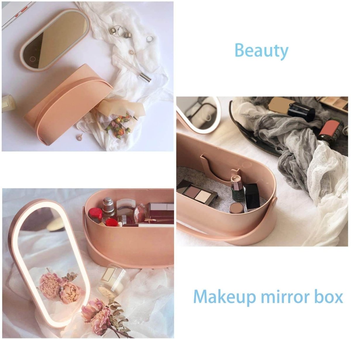 Cosmetic LED Mirror Makeup Case - PlanetShopper
