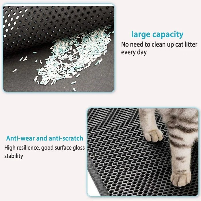 🔥Hot Sale🔥 Non-Slip Cat Litter Mat - PlanetShopper