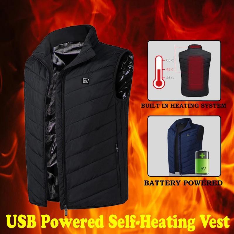 Instant Warmth Heating Vest, unisex - PlanetShopper