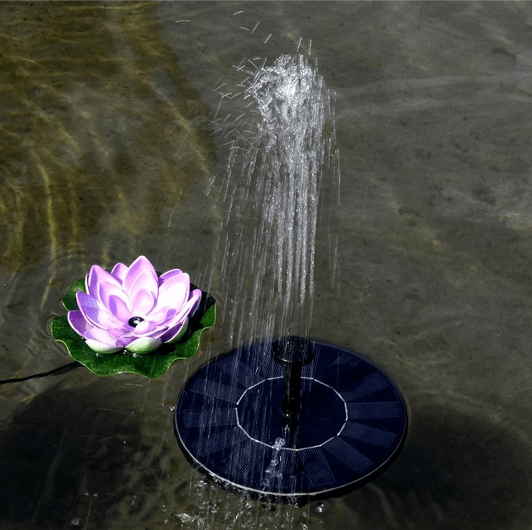 Solar Powered Water Fountain - PlanetShopper
