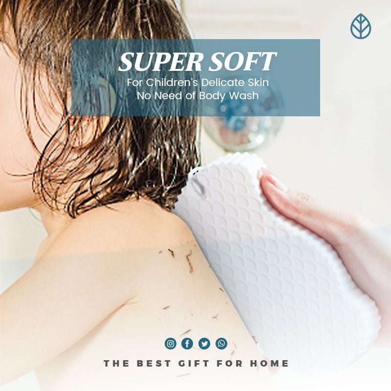 Super Soft Exfoliating Bath Sponge - PlanetShopper